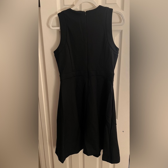 Black Dress with Gold Button Detail | Size 6 - Picture 3 of 3